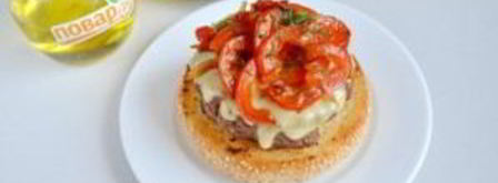 очень вкусный бургер. Шаг 10