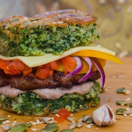 Рецепт средиземноморского бургера