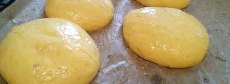 тыквенные булочки для бургеров. Шаг 7