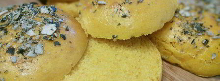 тыквенные булочки для бургеров. Шаг 10