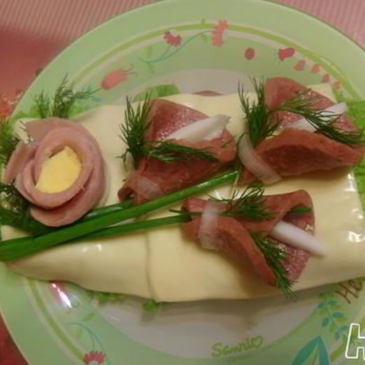 Бутерброд Букетик