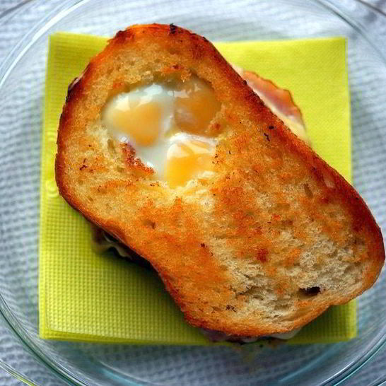 Рецепт бутерброда горячего квартет