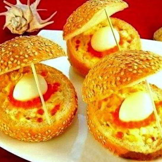 Рецепт бутерброда морская раковина