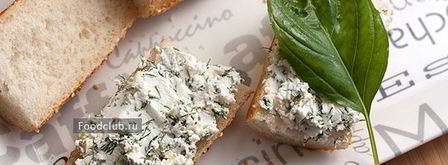 бутерброд с творожным сыром. Шаг 4