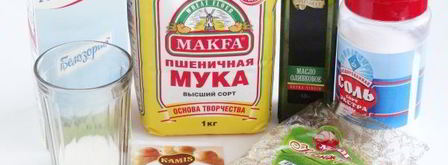 бутербродная лепешка с кунжутом. Шаг 2