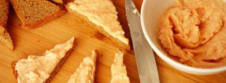 бутерброды с икрой минтая. Шаг 4