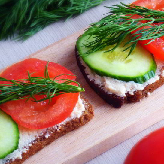 Рецепт бутербродов с икрой трески