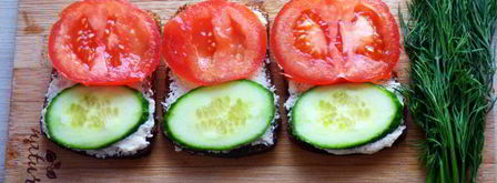 бутерброды с икрой трески. Шаг 4