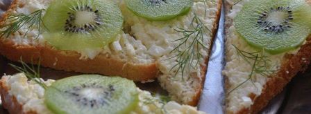 бутерброды с киви на день рождения. Шаг 4