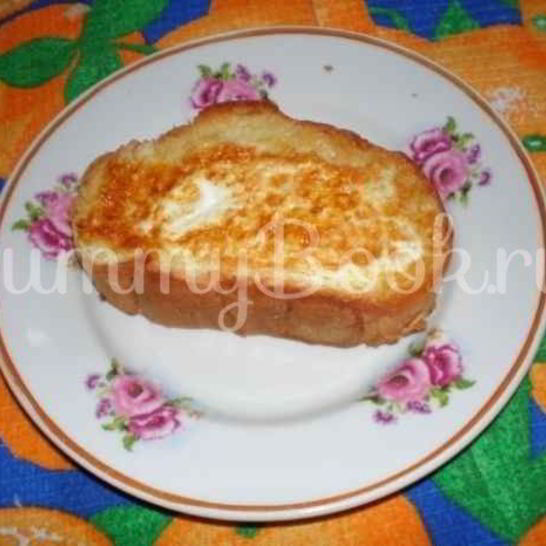 Рецепт бутербродов с обжаренным яйцом