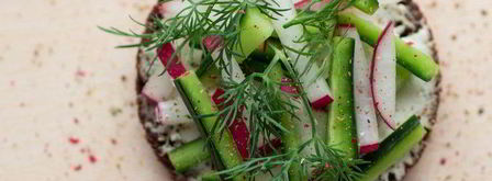 бутерброды с овощами и зеленью. Шаг 7