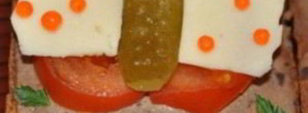 бутерброды с паштетом. Шаг 5