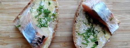 бутерброды с селедкой. Шаг 3