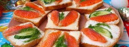 бутерброды с семгой. Шаг 6