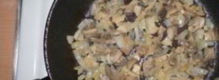 бутерброды с шампиньонами. Шаг 2