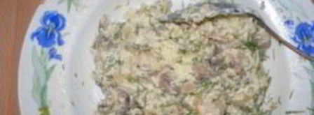 бутерброды с шампиньонами. Шаг 3