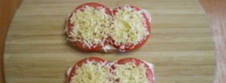 бутерброды с сыром и помидорами. Шаг 6