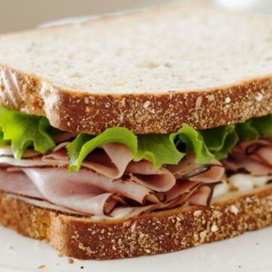 Рецепт бутербродов с ветчиной и овощами