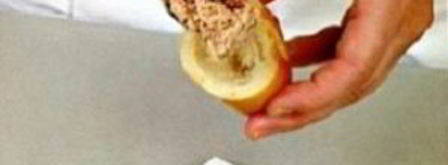 бутерброды со шпротным паштетом. Шаг 5