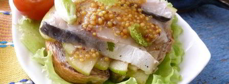 бутерброды со скумбрией и яблоками. Шаг 7