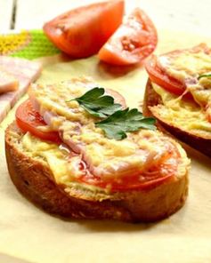 Горячие бутерброды с беконом