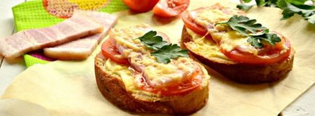 горячие бутерброды с беконом. Шаг 4