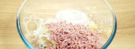 горячие бутерброды с колбасой. Шаг 5