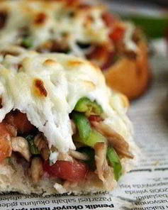 Горячие бутерброды с зеленым перцем