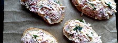 горячие бутерброды в духовке. Шаг 4