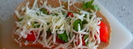 горячий бутерброд с помидорами. Шаг 4