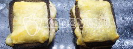 горячий бутерброд с сыром. Шаг 4