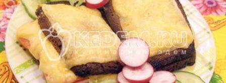 горячий бутерброд с сыром. Шаг 5