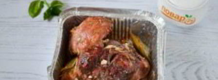 горячий бутерброд со свининой. Шаг 5