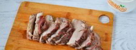 горячий бутерброд со свининой. Шаг 6