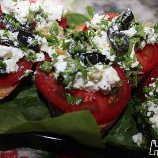 Рецепт греческих бутербродов