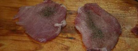 курица с печенью под ананасом и мясной бутерброд. Шаг 27