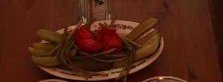 курица с печенью под ананасом и мясной бутерброд. Шаг 37