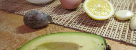 паста из авокадо для бутербродов. Шаг 2