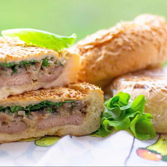 Рецепт походного бутерброда