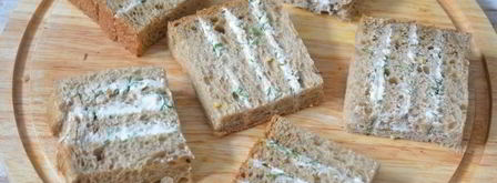 полосатые бутерброды. Шаг 10