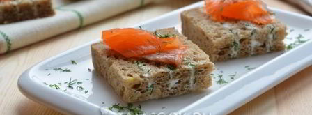 полосатые бутерброды. Шаг 13