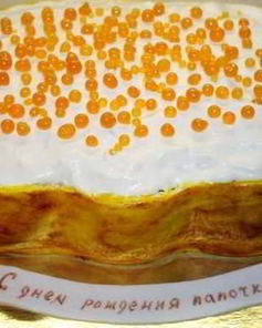 Торт Бутерброд с икрой