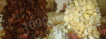 вкусные бутерброды с грибами. Шаг 2