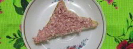 закрытые бутерброды с сыром и колбасой. Шаг 7