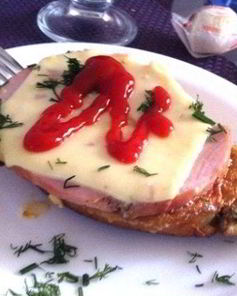 Жареные горячие бутерброды в льезоне