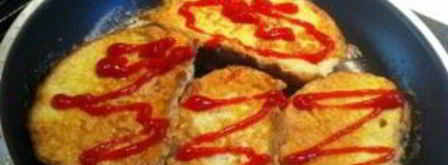 жареные горячие бутерброды в льезоне. Шаг 4