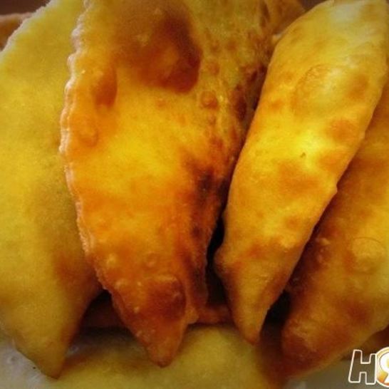 Рецепт чебуреков из заварного теста