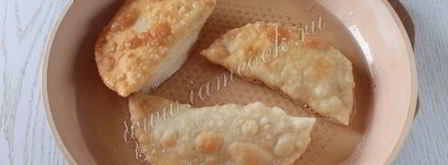 чебуреки с капустой. Шаг 10