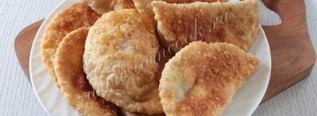 чебуреки с капустой. Шаг 11