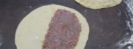 чебуреки с мясом. Шаг 6